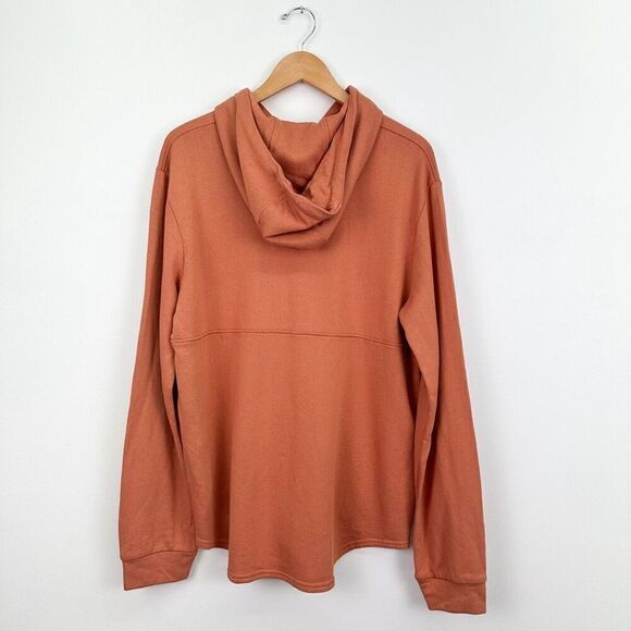 Muttonhead Unisex Cloud Fleece Bamboo Camping Hoodie Terra Cotta - Picture 4 of 13